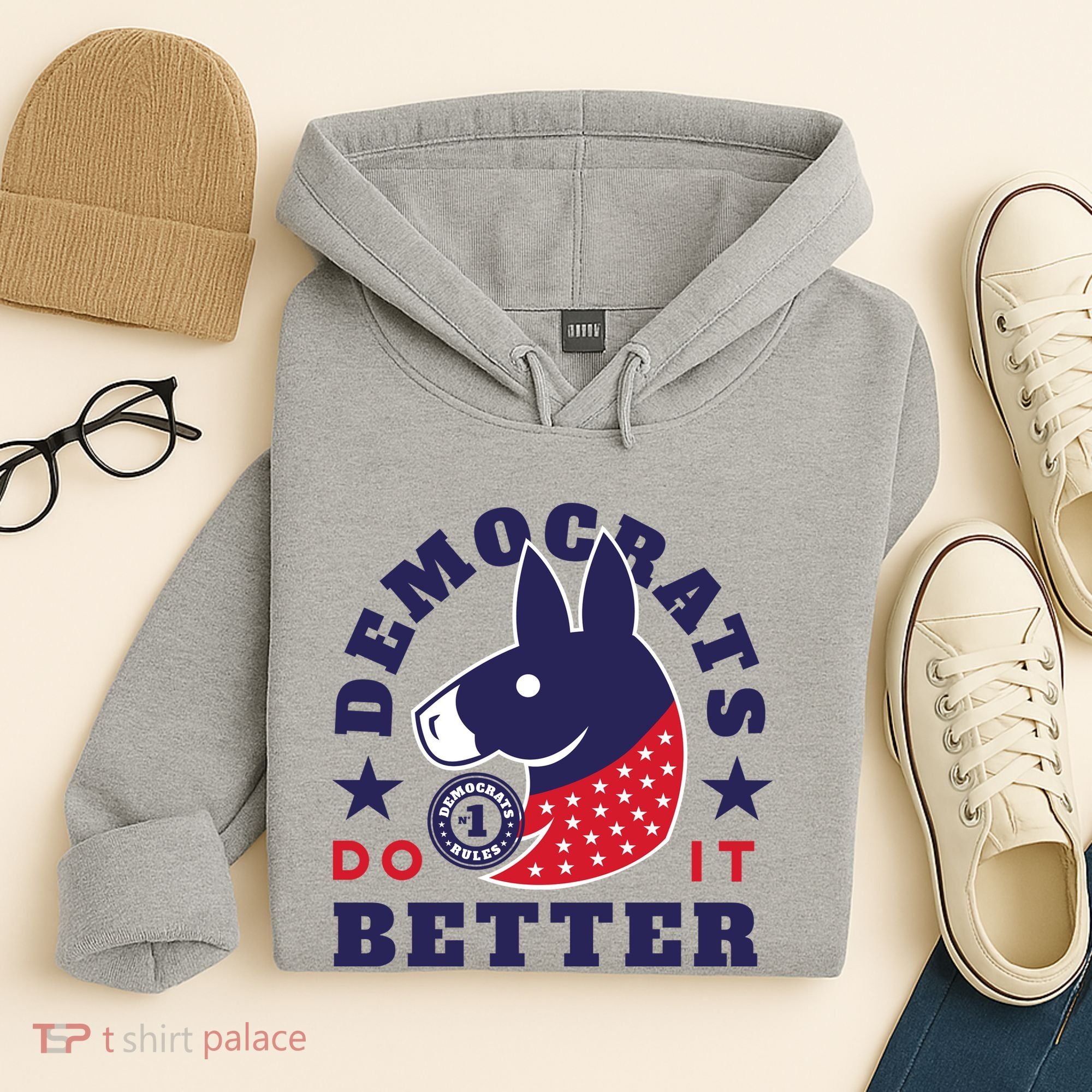 Democrats Do It Better Political Hoodie