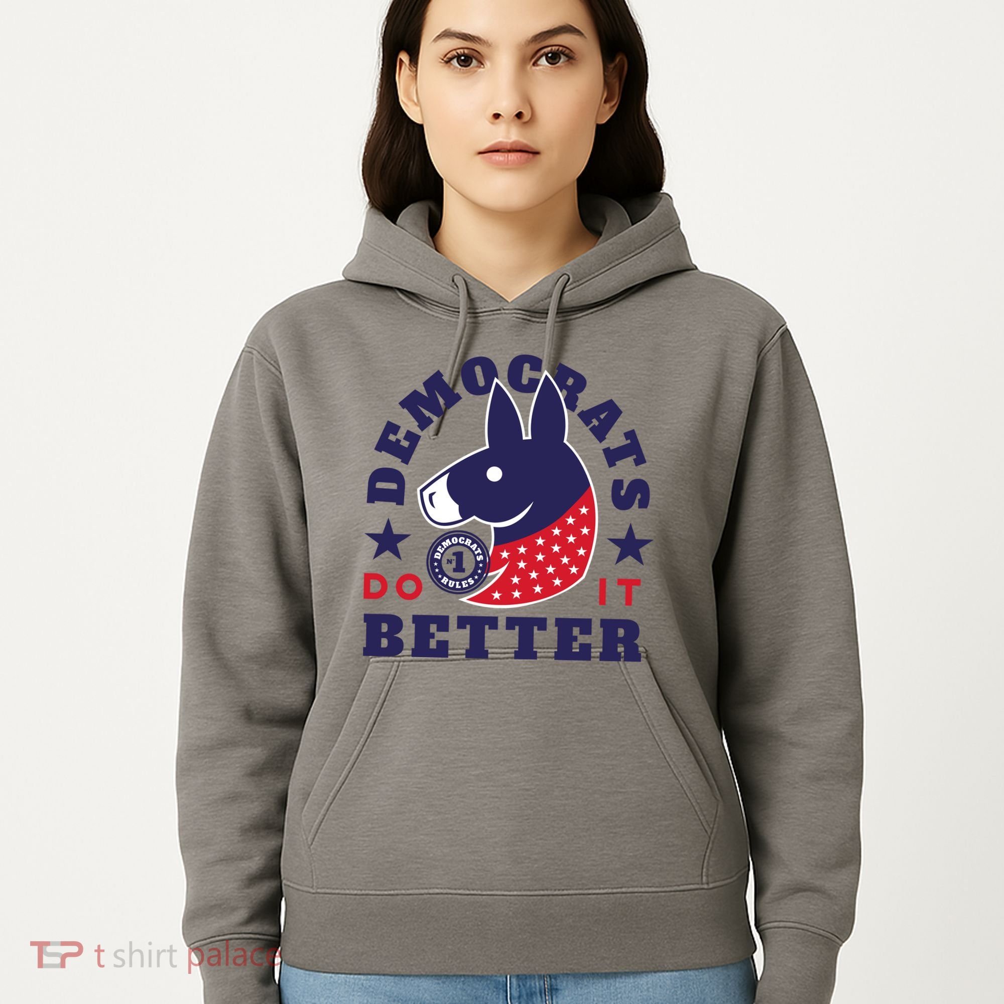 Democrats Do It Better Political Hoodie