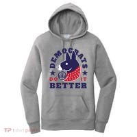 Democrats Do It Better Political Women's Hoodie thumb 0