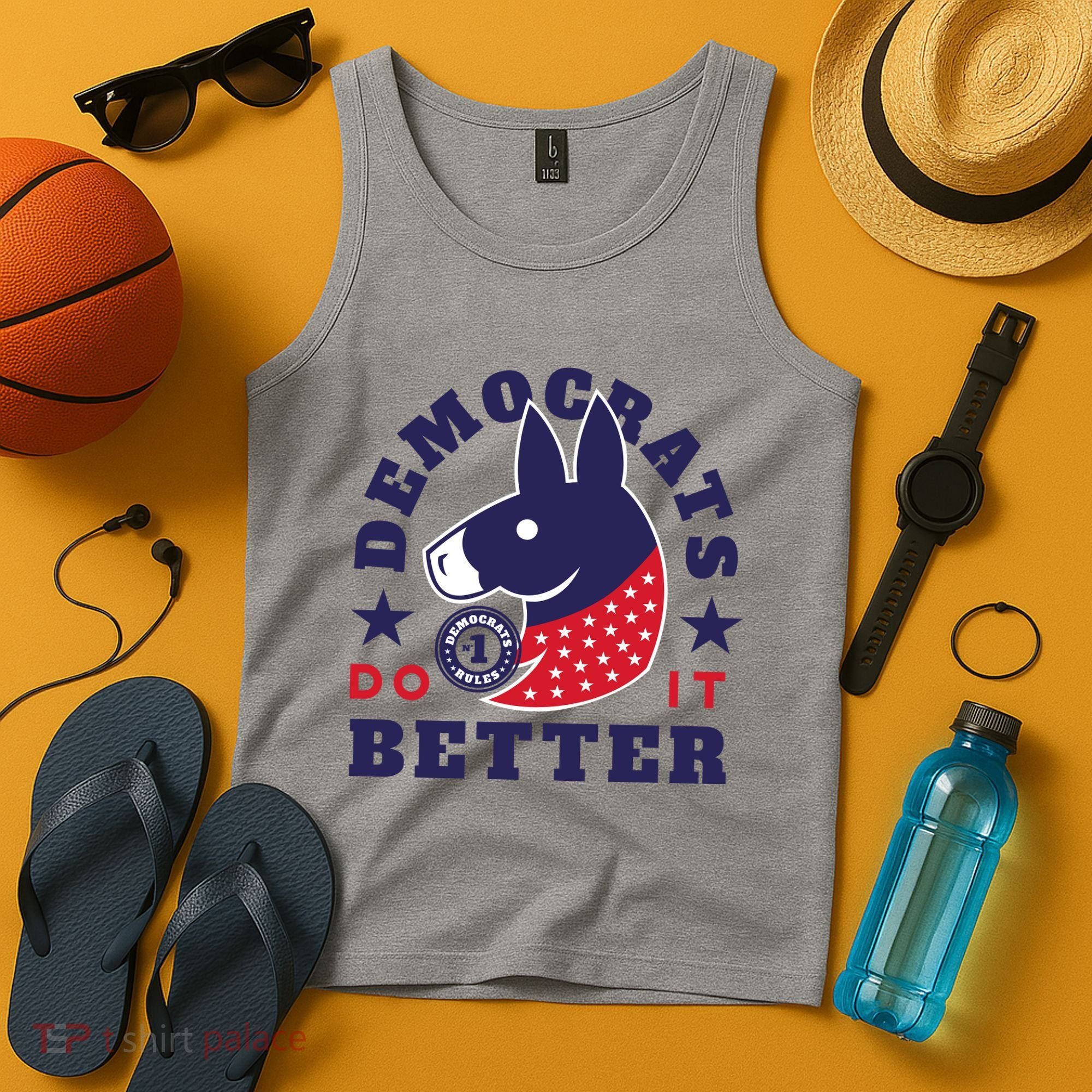 Democrats Do It Better Political Tank Top