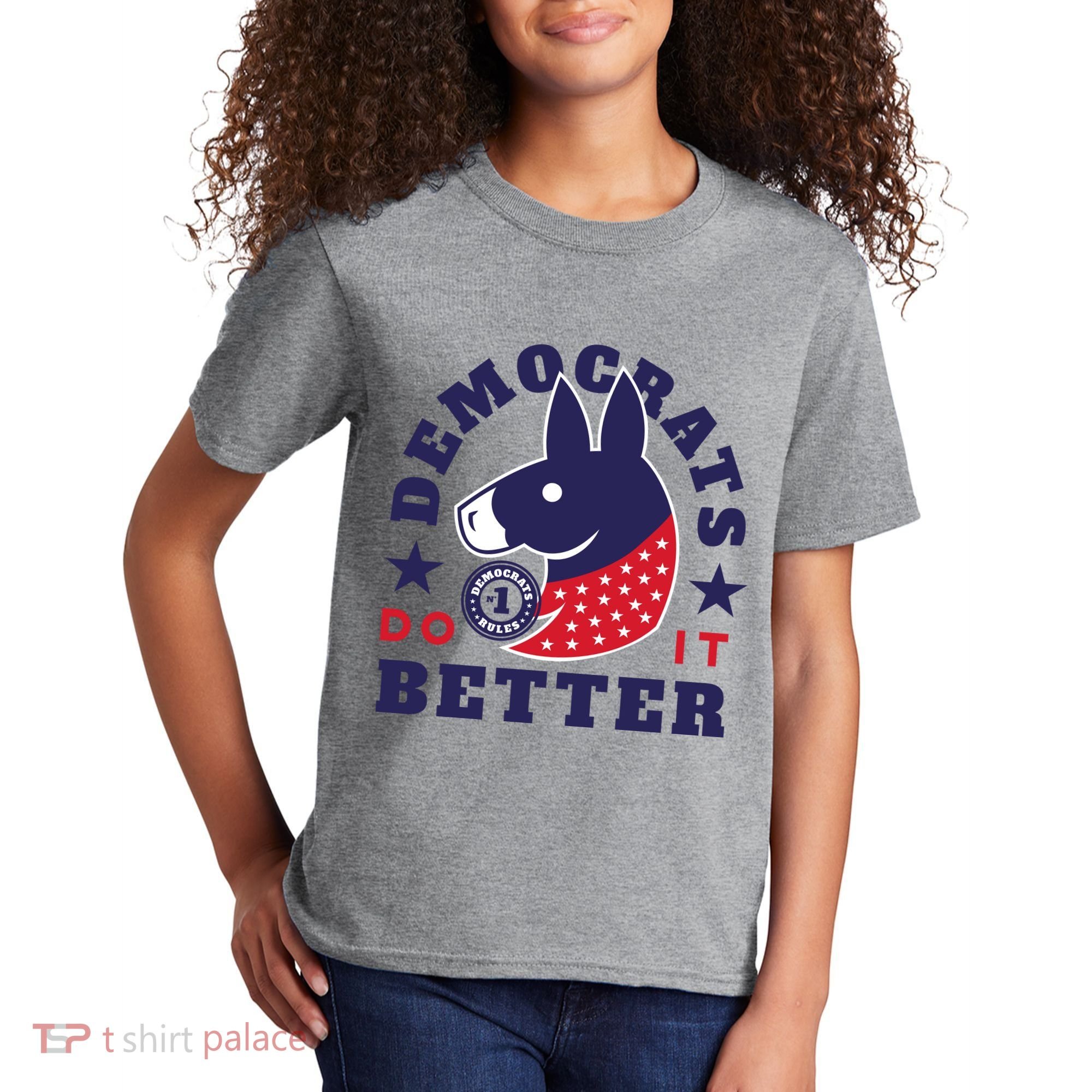 Democrats Do It Better Political Kids T-Shirt