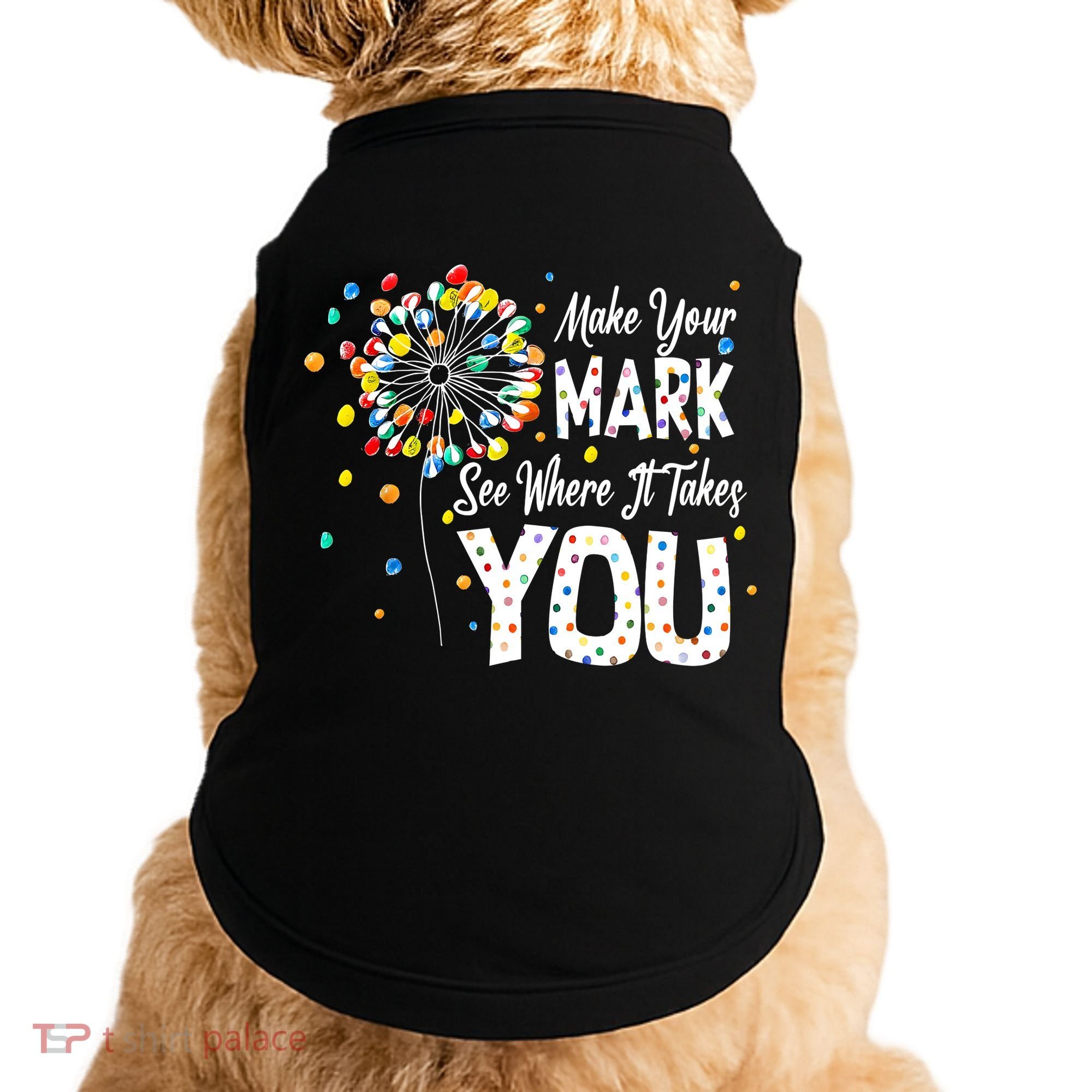 Dot Day International Dot Day Make Your Mark Doggie Tank