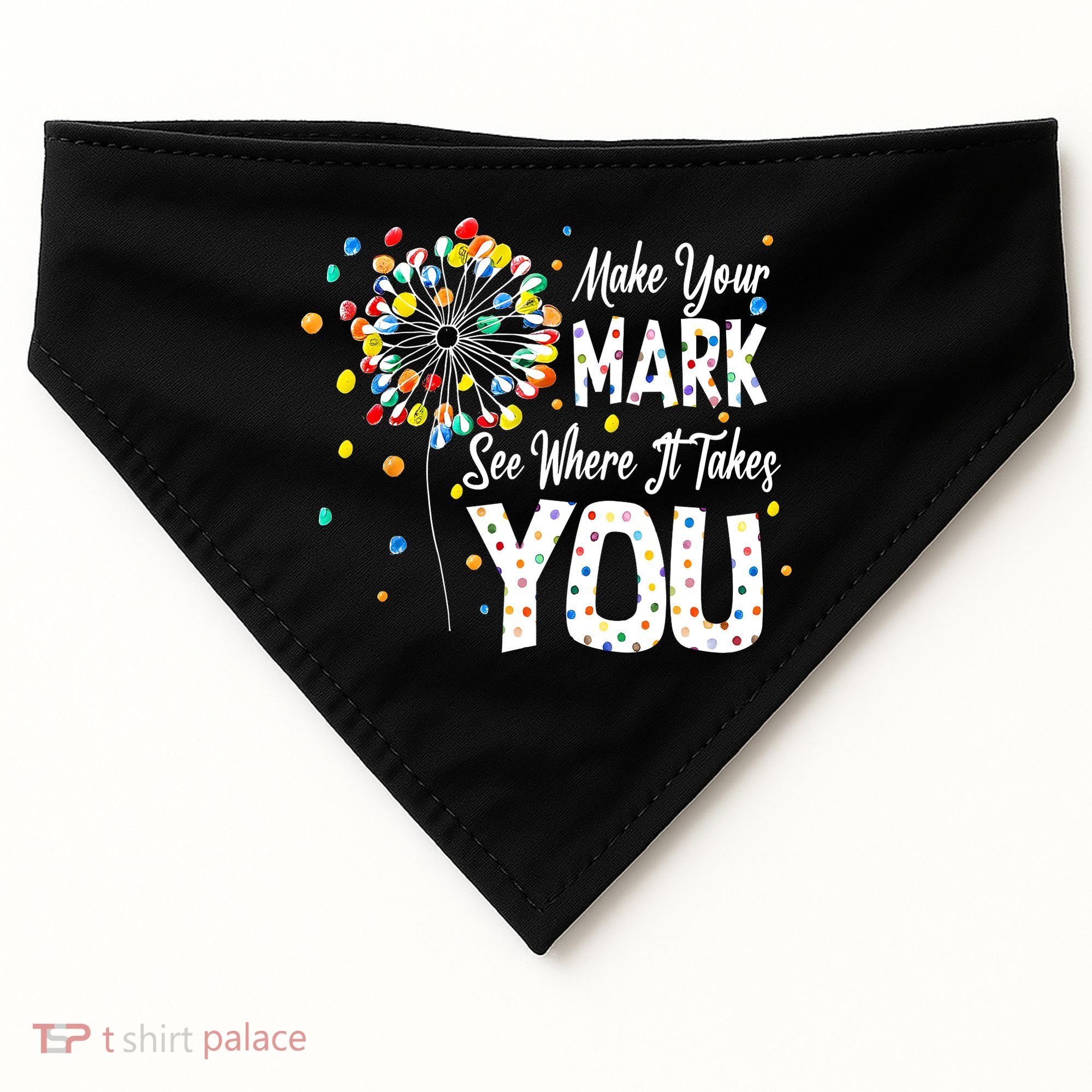 Dot Day International Dot Day Make Your Mark USA-Made Doggie Bandana
