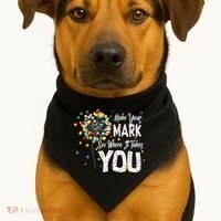 Dot Day International Dot Day Make Your Mark USA-Made Doggie Bandana thumb 1