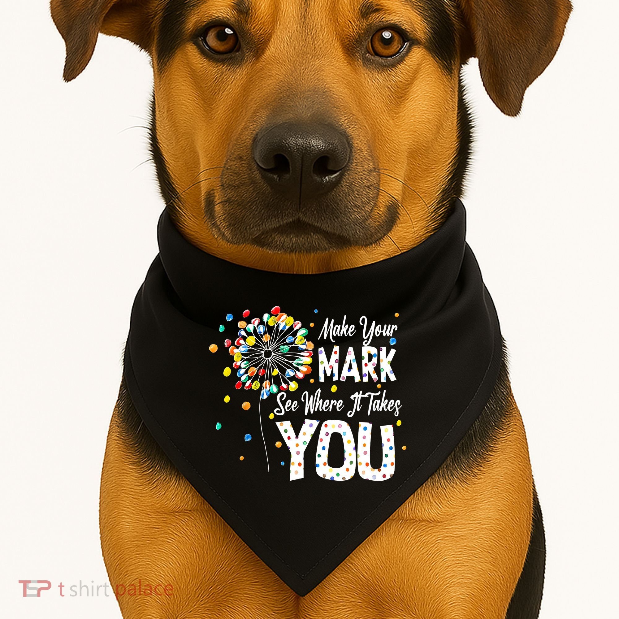 Dot Day International Dot Day Make Your Mark USA-Made Doggie Bandana