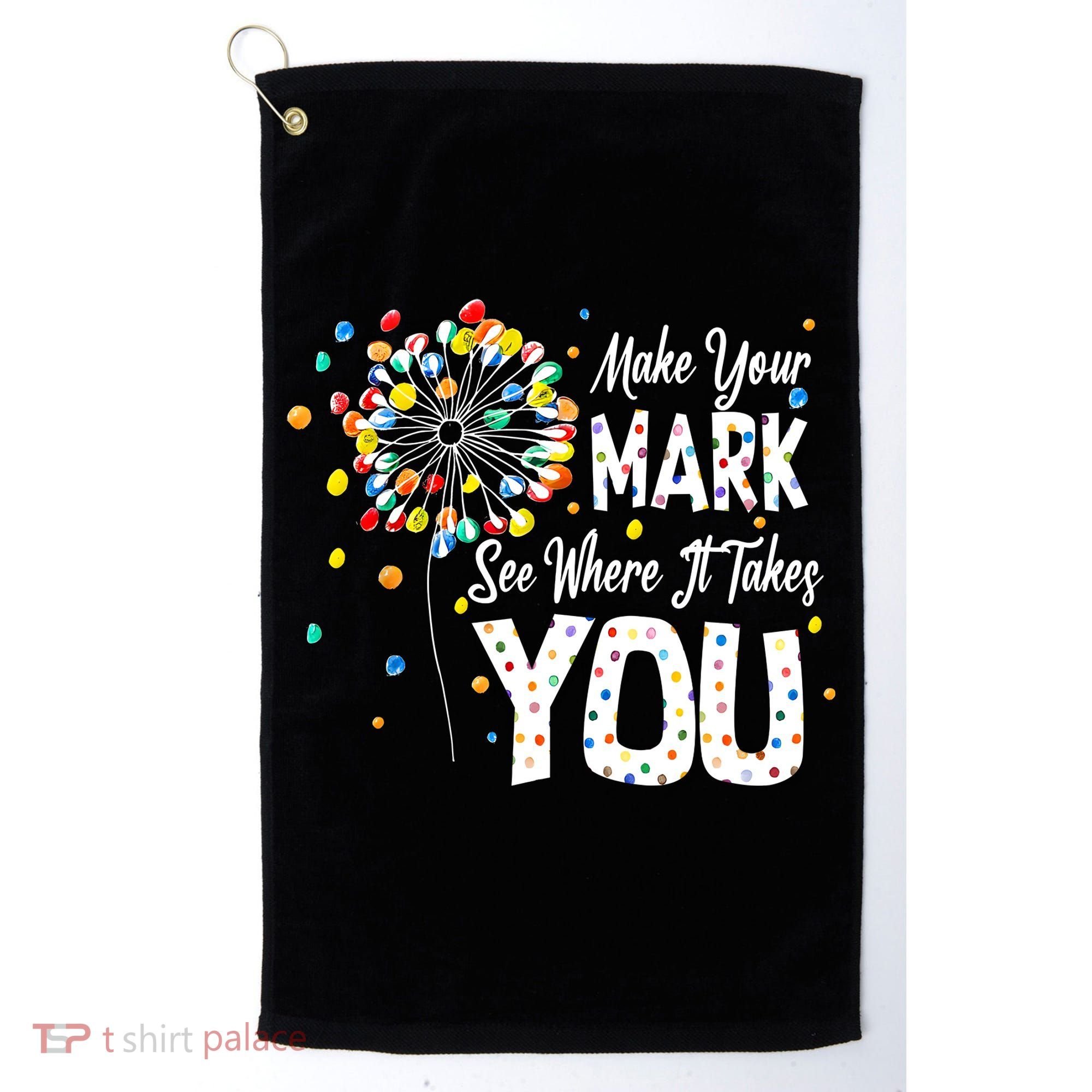 Dot Day International Dot Day Make Your Mark Golf Towel