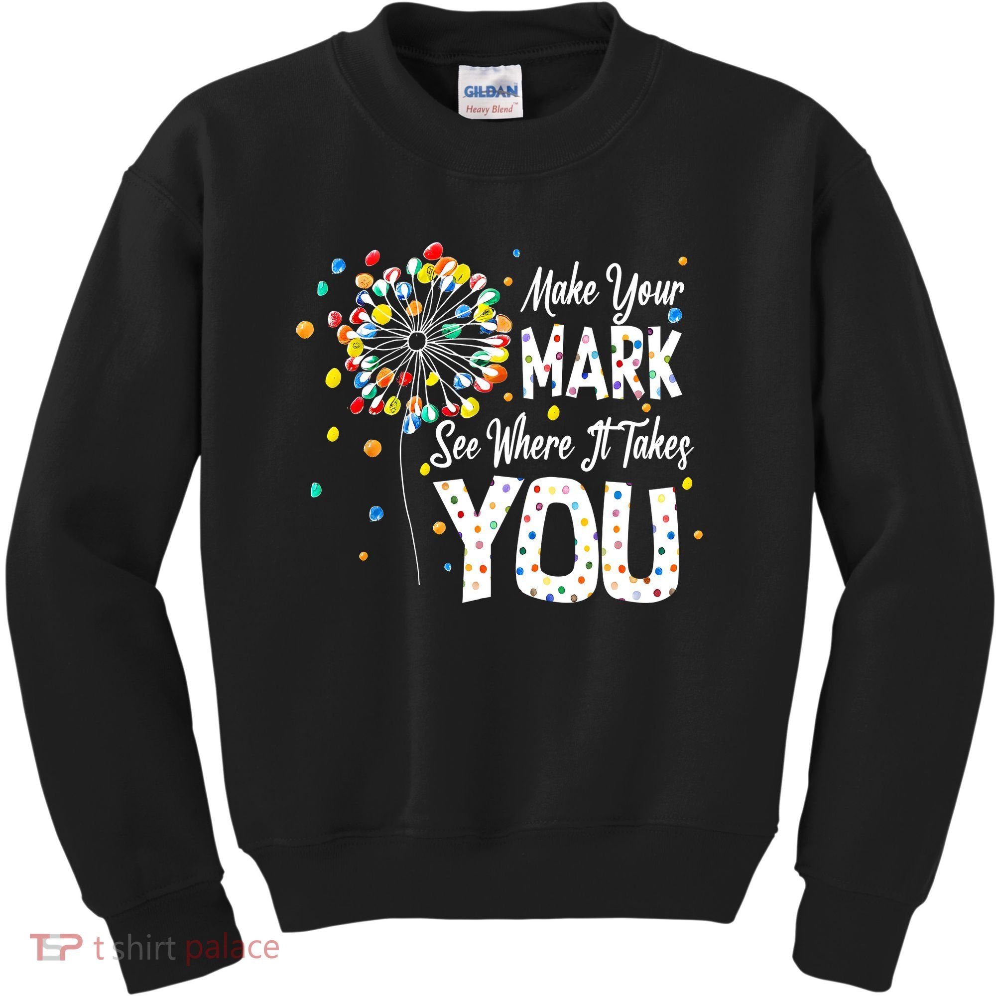 Dot Day International Dot Day Make Your Mark Kids Sweatshirt