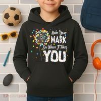 Dot Day International Dot Day Make Your Mark Kids Hoodie thumb 2