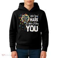 Dot Day International Dot Day Make Your Mark Kids Hoodie thumb 4