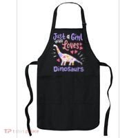 Dinosaur Dinosaur Just A Girl Who Loves Dinosaur Apron thumb 0