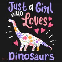 Dinosaur Dinosaur Just A Girl Who Loves Dinosaur Apron thumb 3