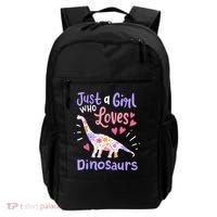 Dinosaur Dinosaur Just A Girl Who Loves Dinosaur Backpack thumb 0
