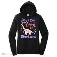 Dinosaur Dinosaur Just A Girl Who Loves Dinosaur Women's Hoodie thumb 0