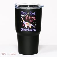 Dinosaur Dinosaur Just A Girl Who Loves Dinosaur Tumbler thumb 0