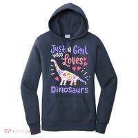 Dinosaur Dino Just a Girl Who Loves Dinosaurs Women's Hoodie thumb 0