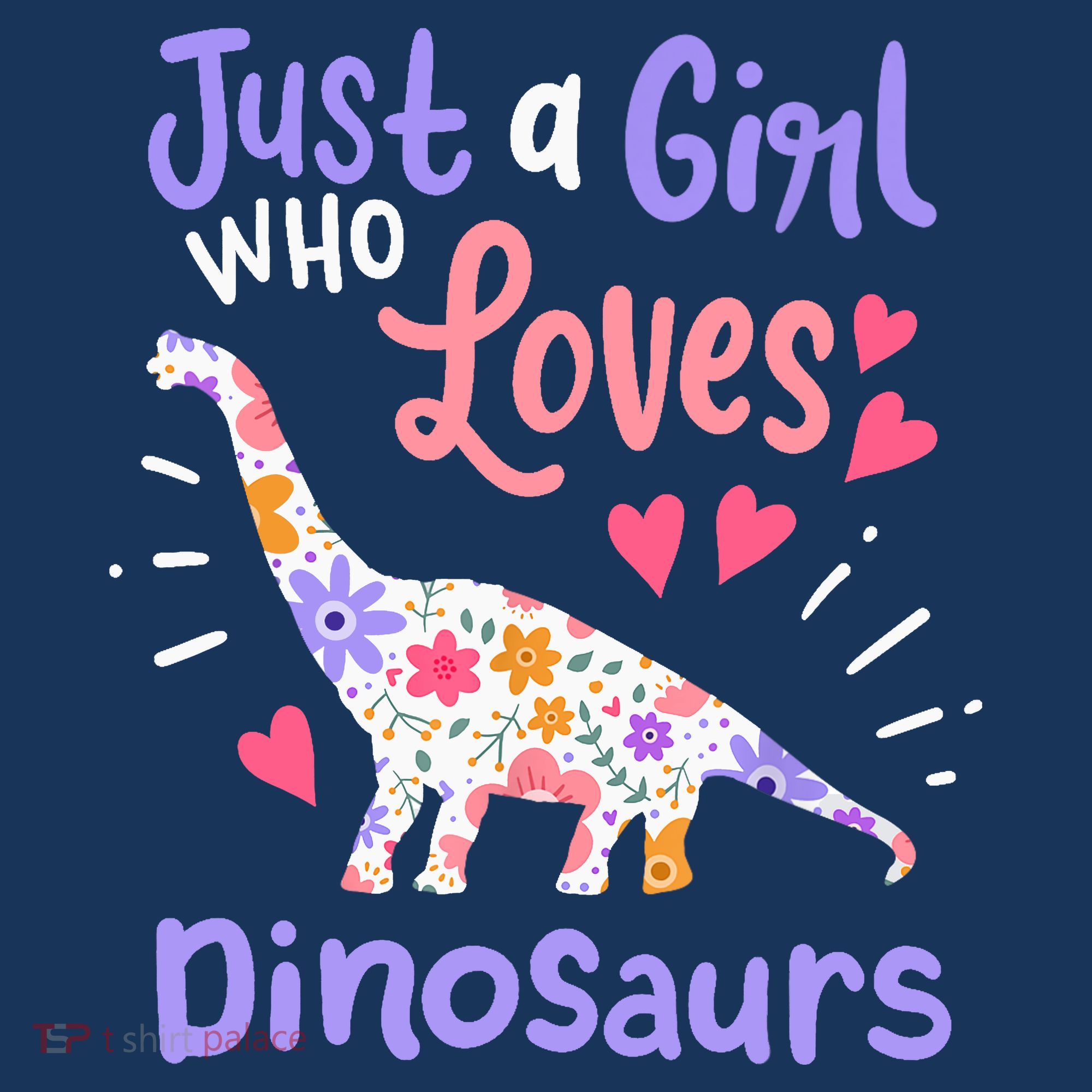 Dinosaur Dino Just a Girl Who Loves Dinosaurs Women's Hoodie