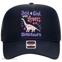 Dinosaur Dino Just a Girl Who Loves Dinosaurs Hat thumb 0