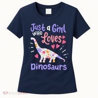 Dinosaur Dino Just a Girl Who Loves Dinosaurs Women's T-Shirt thumb 0