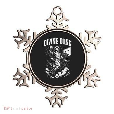 Divine Dunk Jesus Basketball Meme Religious Christian Ornament