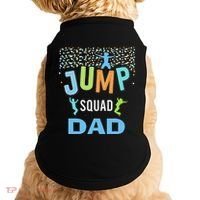 Dad Daddy Jump Squad Birthday Boy Trampoline Jumper Bday Doggie Tank thumb 0