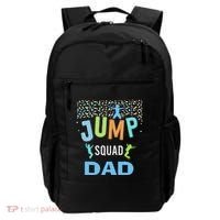 Dad Daddy Jump Squad Birthday Boy Trampoline Jumper Bday Backpack thumb 0