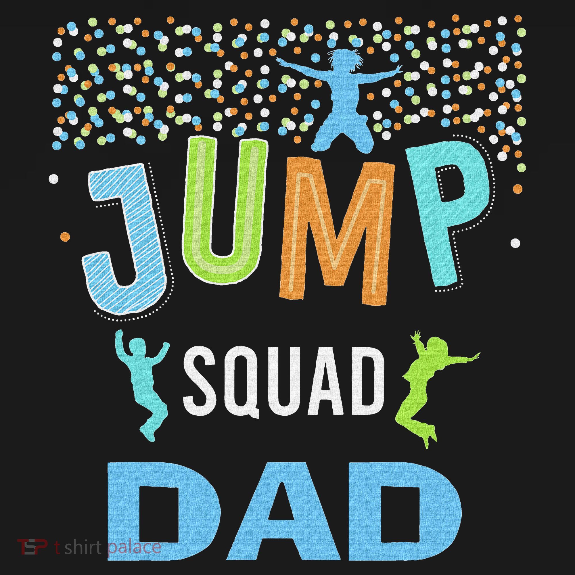 Dad Daddy Jump Squad Birthday Boy Trampoline Jumper Bday Mousepad