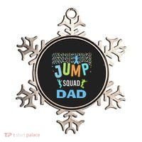 Dad Daddy Jump Squad Birthday Boy Trampoline Jumper Bday Ornament thumb 0