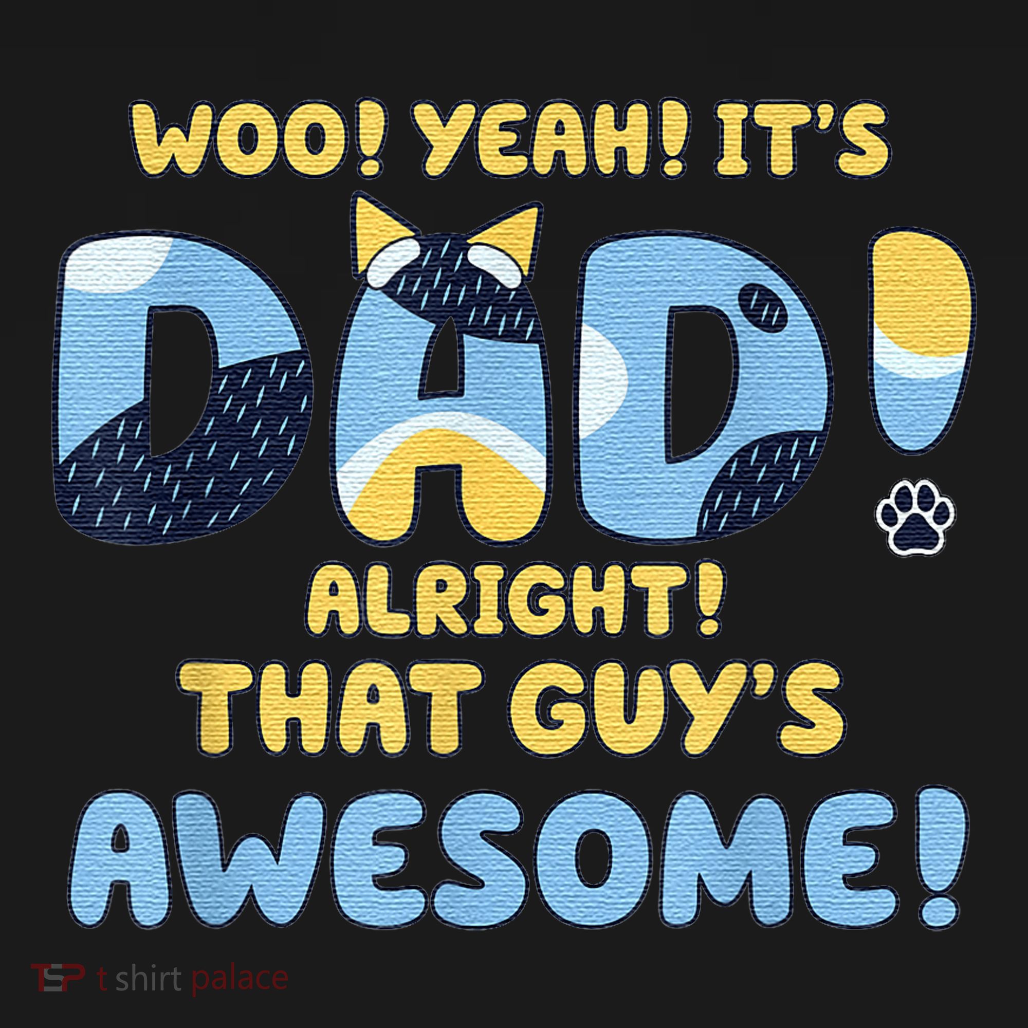 Dog Dad Joke ItS Dad Alright That Guys Awesome Fathers Day Backpack
