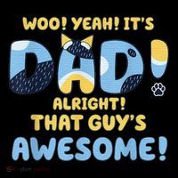 Dog Dad Joke ItS Dad Alright That Guys Awesome Fathers Day Coffee Mug thumb 5