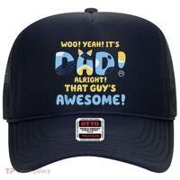 Dog Dad Joke ItS Dad Alright That Guys Awesome Fathers Day Hat thumb 0