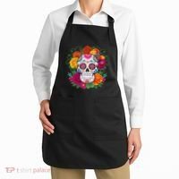 Dia De Los Muertos Costume Day Of The Dead Sugar Skull Apron thumb 2