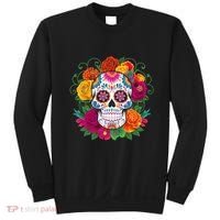 Dia De Los Muertos Costume Day Of The Dead Sugar Skull Sweatshirt thumb 0