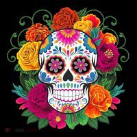 Dia De Los Muertos Costume Day Of The Dead Sugar Skull Coffee Mug thumb 5