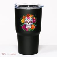 Dia De Los Muertos Costume Day Of The Dead Sugar Skull Tumbler thumb 0