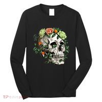 Dia De Los Muertos Costume Day Of The Dead Sugar Skull Long Sleeve Shirt thumb 0