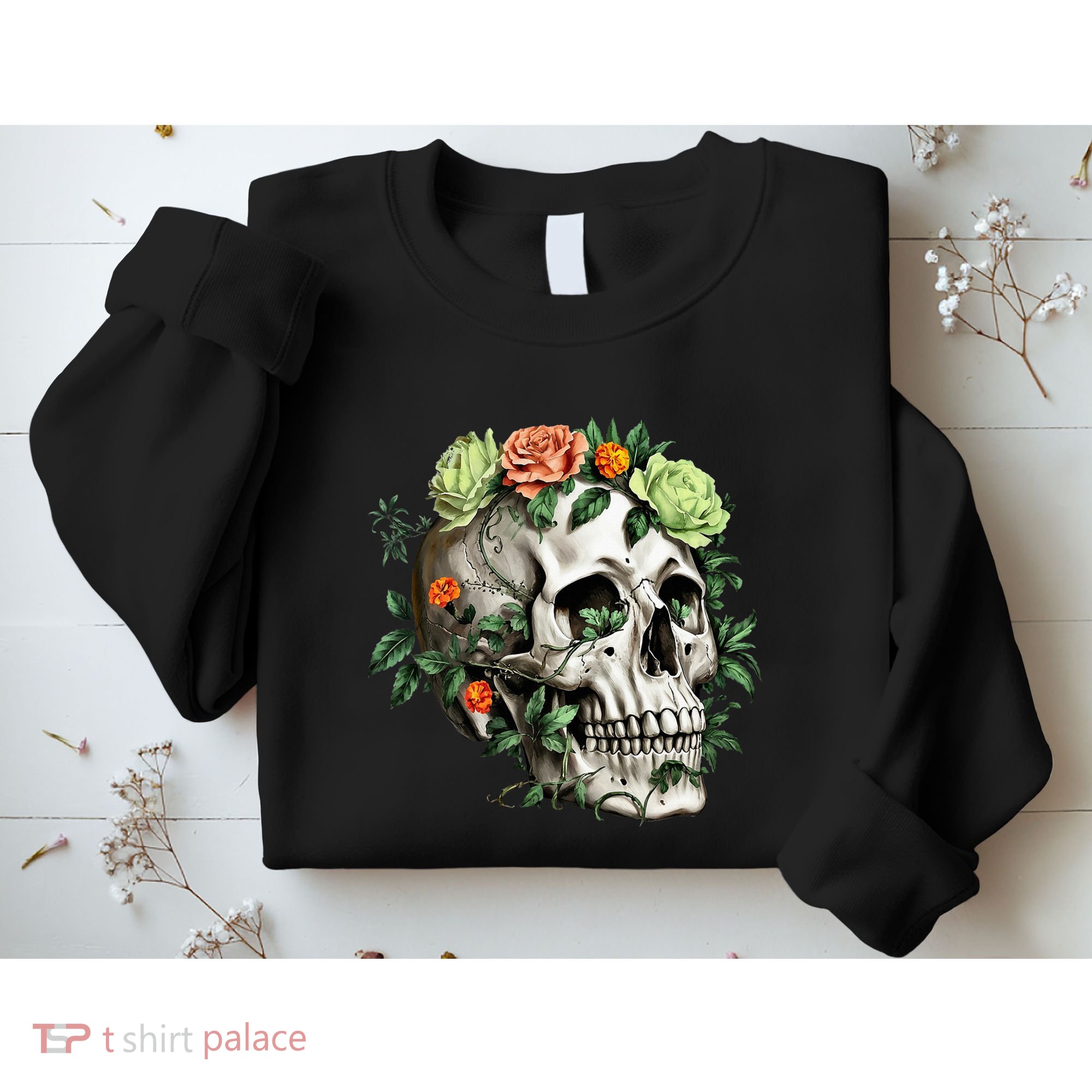 Dia De Los Muertos Costume Day Of The Dead Sugar Skull Sweatshirt