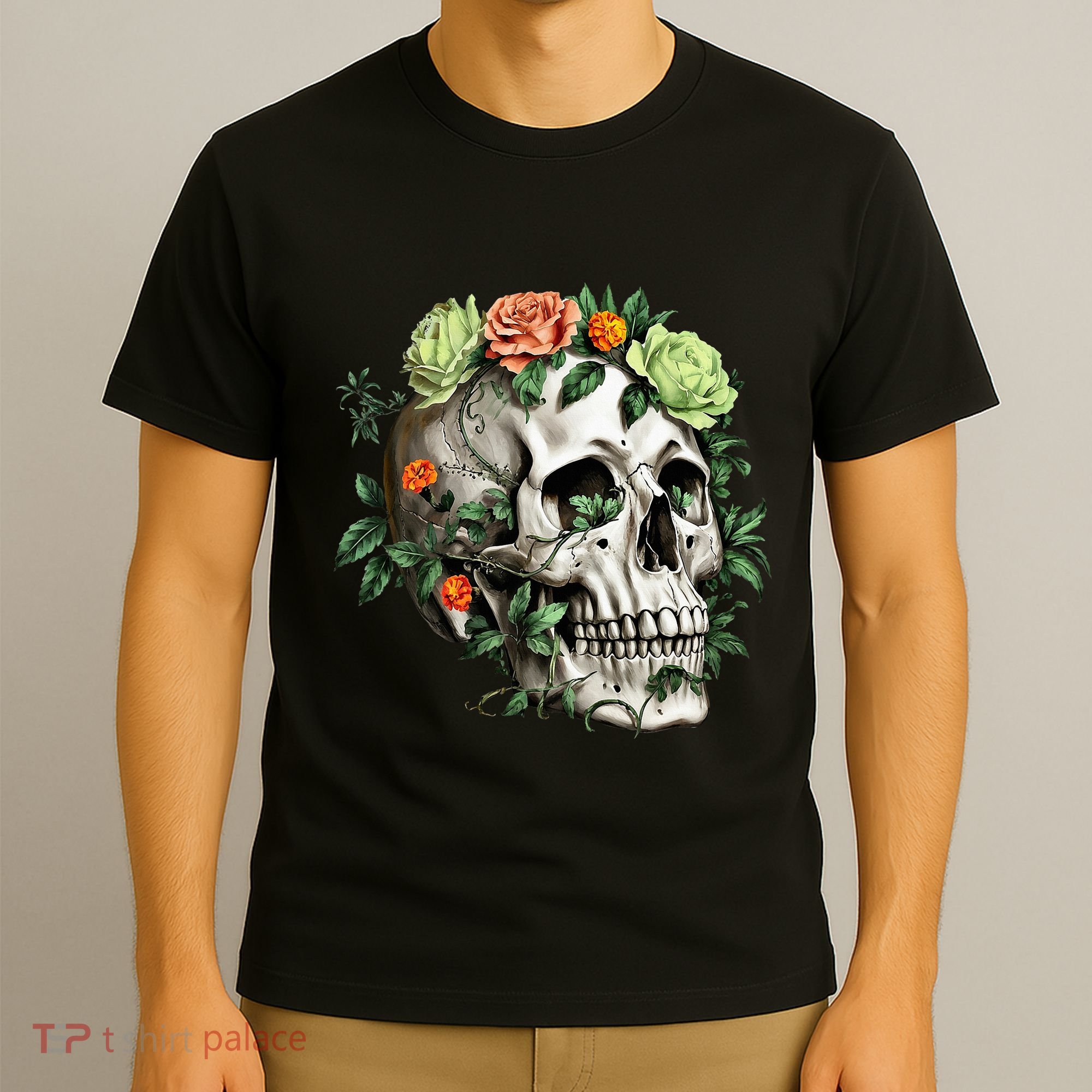 Dia De Los Muertos Costume Day Of The Dead Sugar Skull T-Shirt