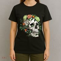 Dia De Los Muertos Costume Day Of The Dead Sugar Skull T-Shirt thumb 4