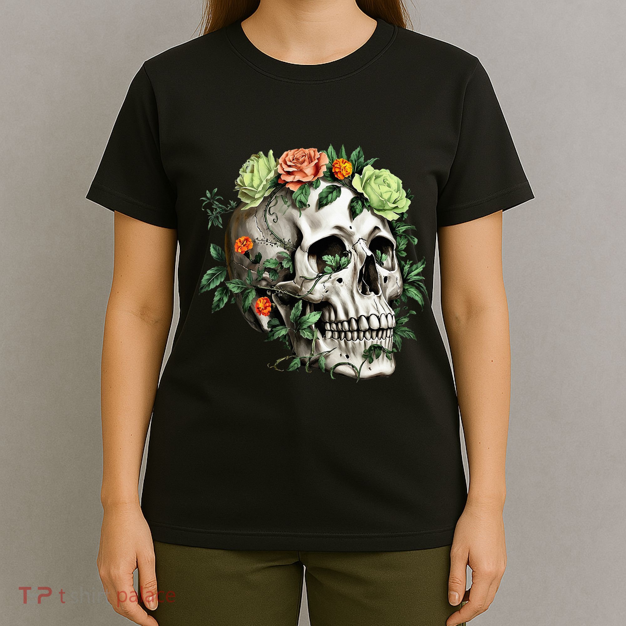 Dia De Los Muertos Costume Day Of The Dead Sugar Skull T-Shirt