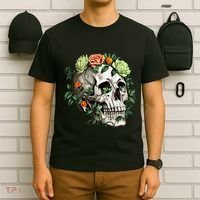 Dia De Los Muertos Costume Day Of The Dead Sugar Skull T-Shirt thumb 6