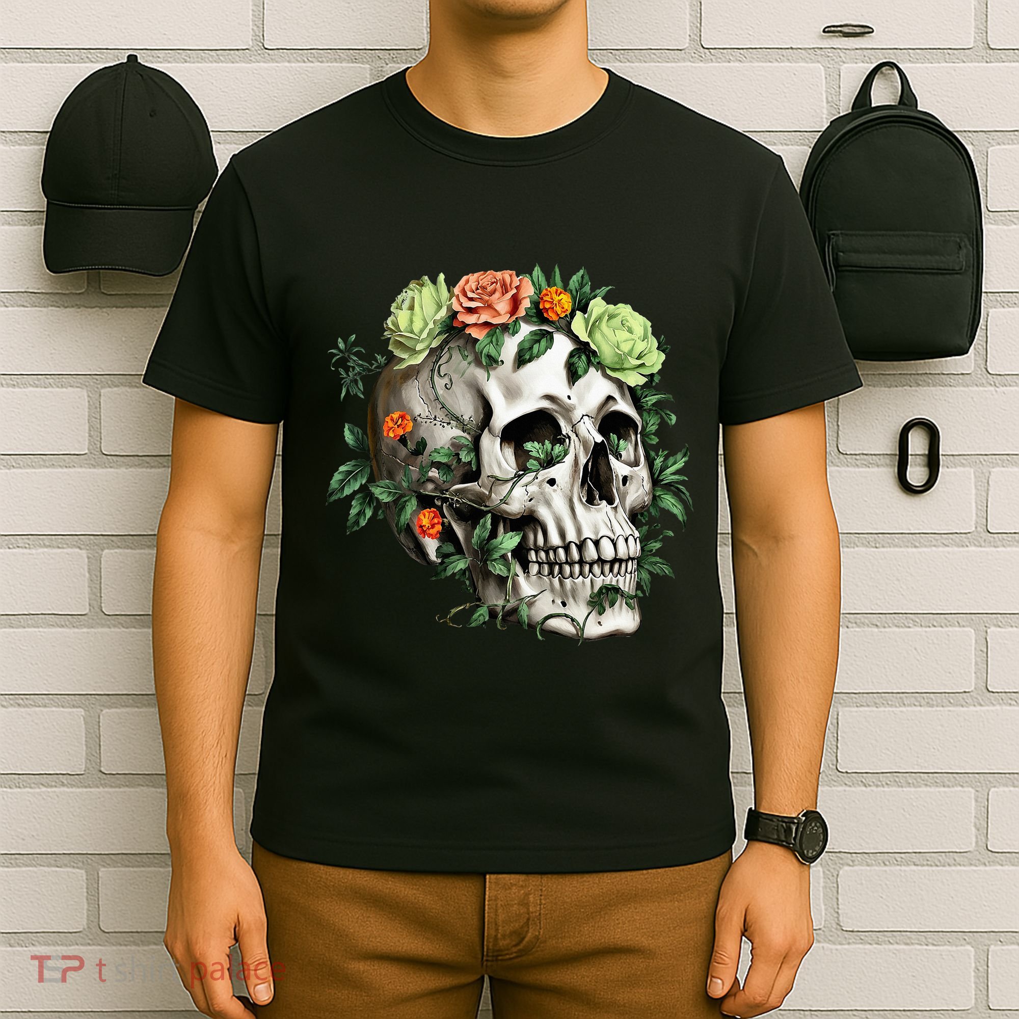 Dia De Los Muertos Costume Day Of The Dead Sugar Skull T-Shirt