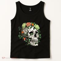Dia De Los Muertos Costume Day Of The Dead Sugar Skull Tank Top thumb 2
