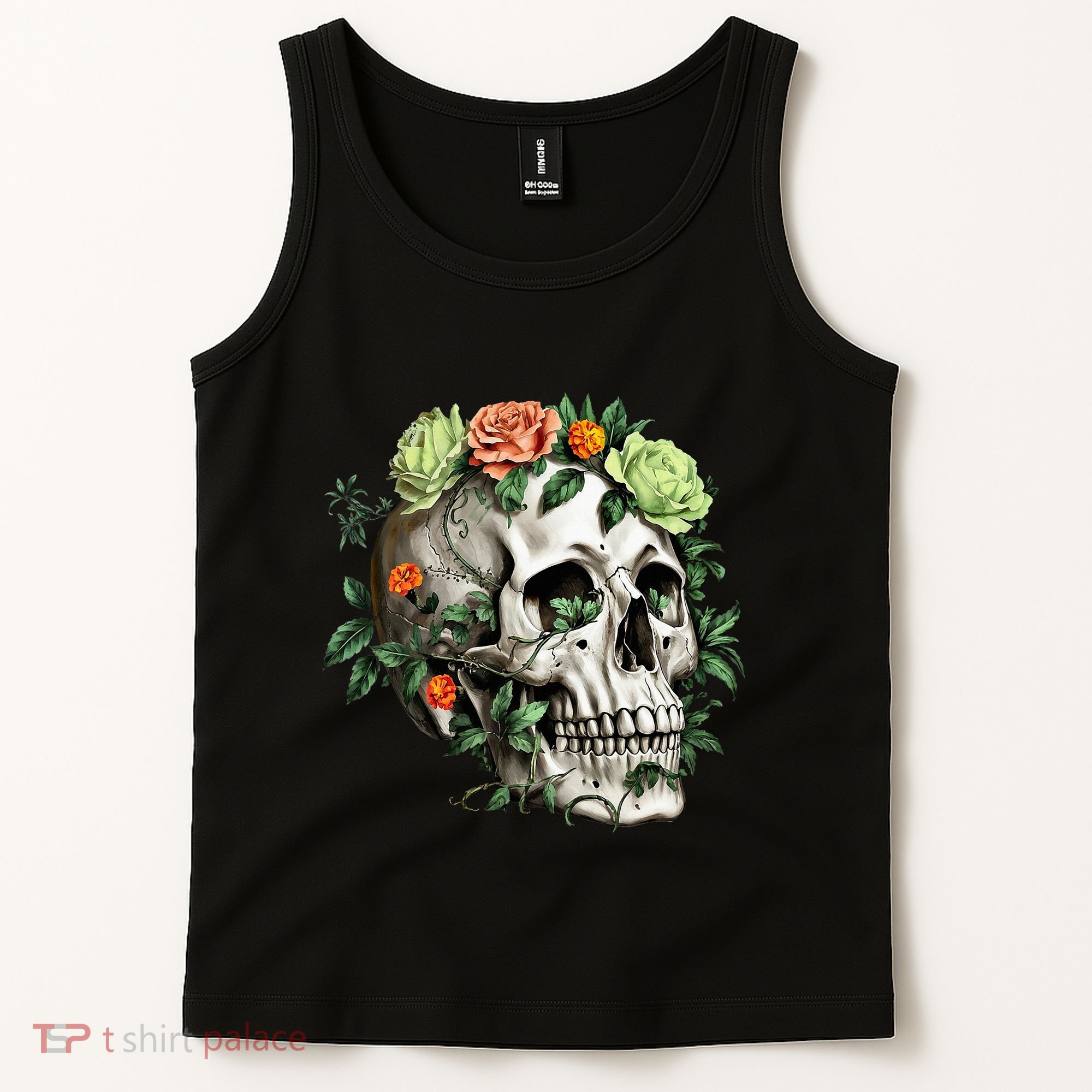Dia De Los Muertos Costume Day Of The Dead Sugar Skull Tank Top