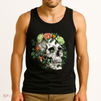 Dia De Los Muertos Costume Day Of The Dead Sugar Skull Tank Top thumb 3