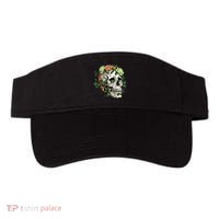 Dia De Los Muertos Costume Day Of The Dead Sugar Skull Visor thumb 0