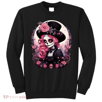Dia De Los Muertos La Catrina Day Of The Dead Design Gift Sweatshirt