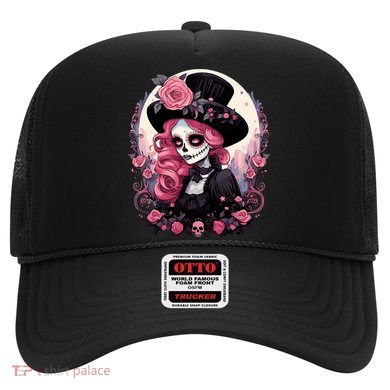 Dia De Los Muertos La Catrina Day Of The Dead Design Gift Hat