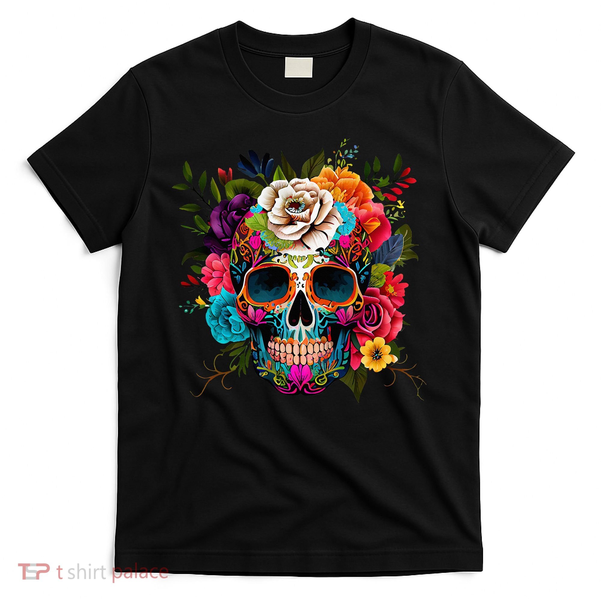 Dia De Los Muertos Costume Day Of Dead Sugar Skull T-Shirt