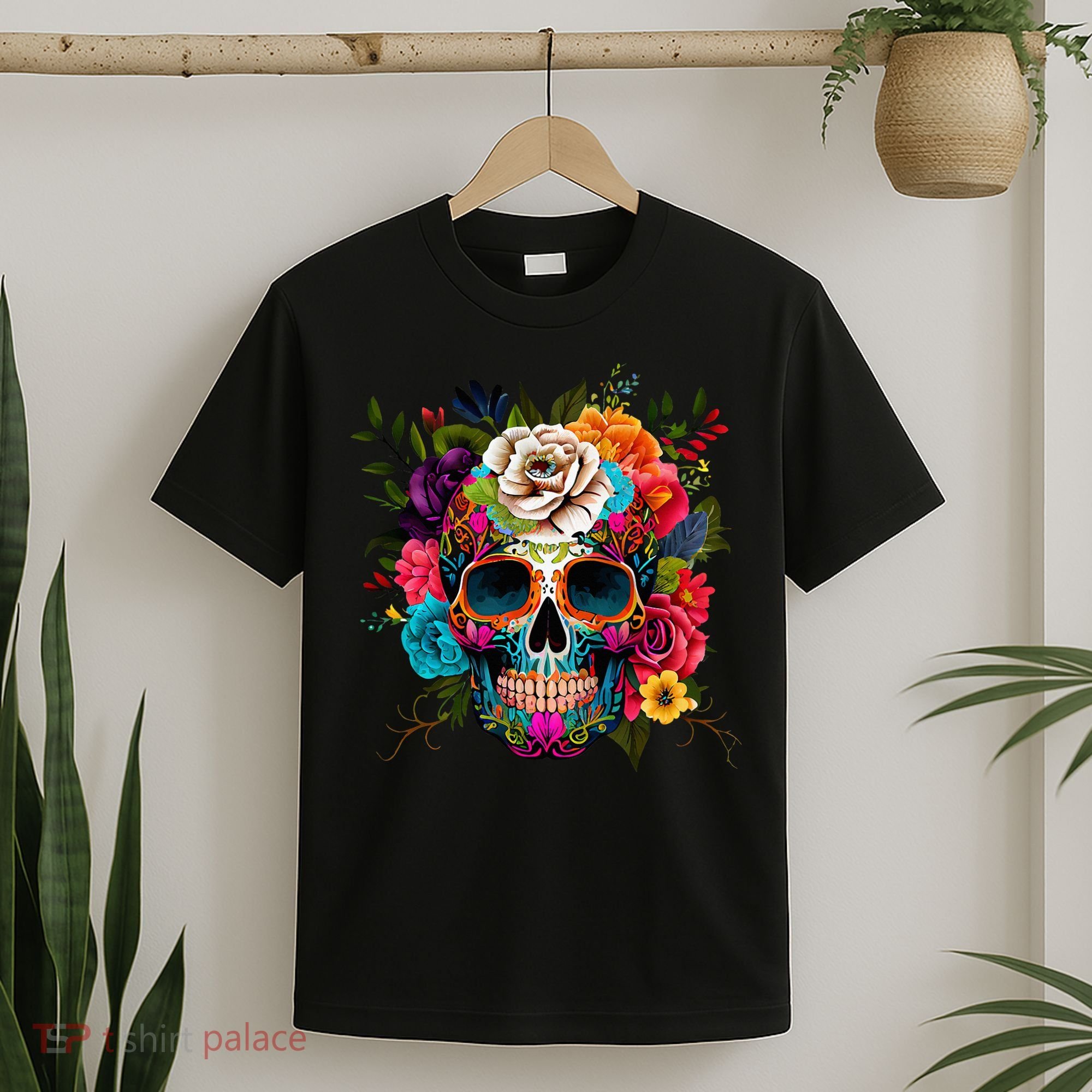 Dia De Los Muertos Costume Day Of Dead Sugar Skull T-Shirt