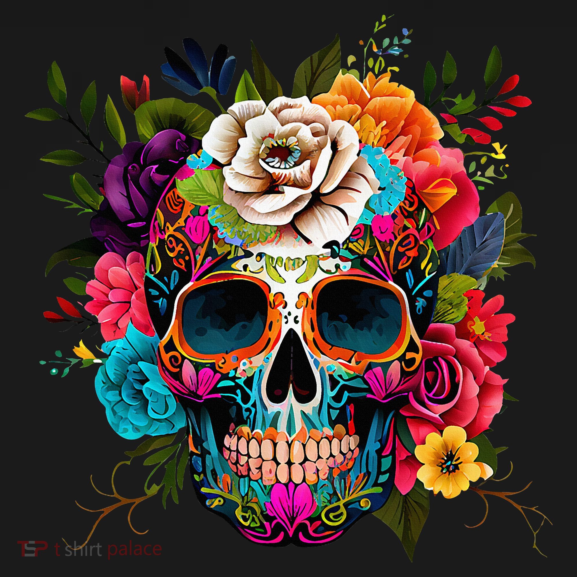 Dia De Los Muertos Costume Day Of Dead Sugar Skull Women's Tank Top